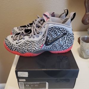 Nike Foamposite Elephant Print Men Size 13